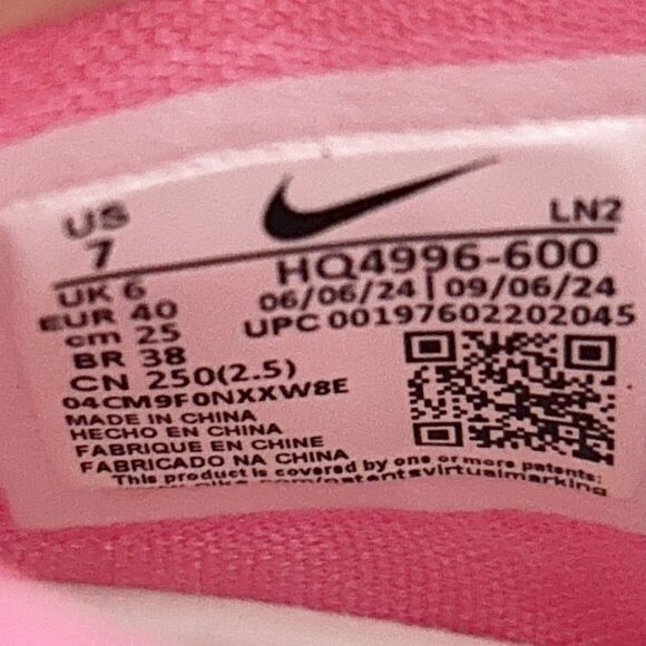 Nike Air Zoom GT Hustle 3 “Think Pink” Men’s Size 7 Women’s 8.5 Basketball Shoes - Picture 8 of 8